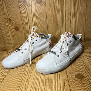 Black Dioniso all white luxury fashion sneakers
Women’s size 41 (like a …